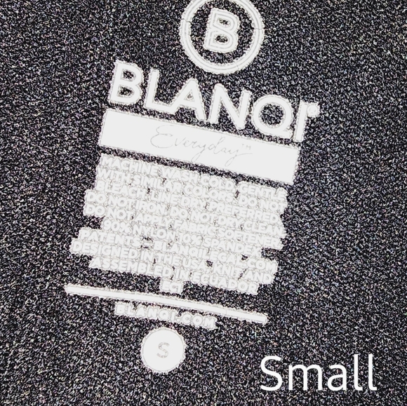 BLANQI EVERYDAY Black Maternity Belly Support Seam Free Smoothing Leggings S - Picture 9 of 10